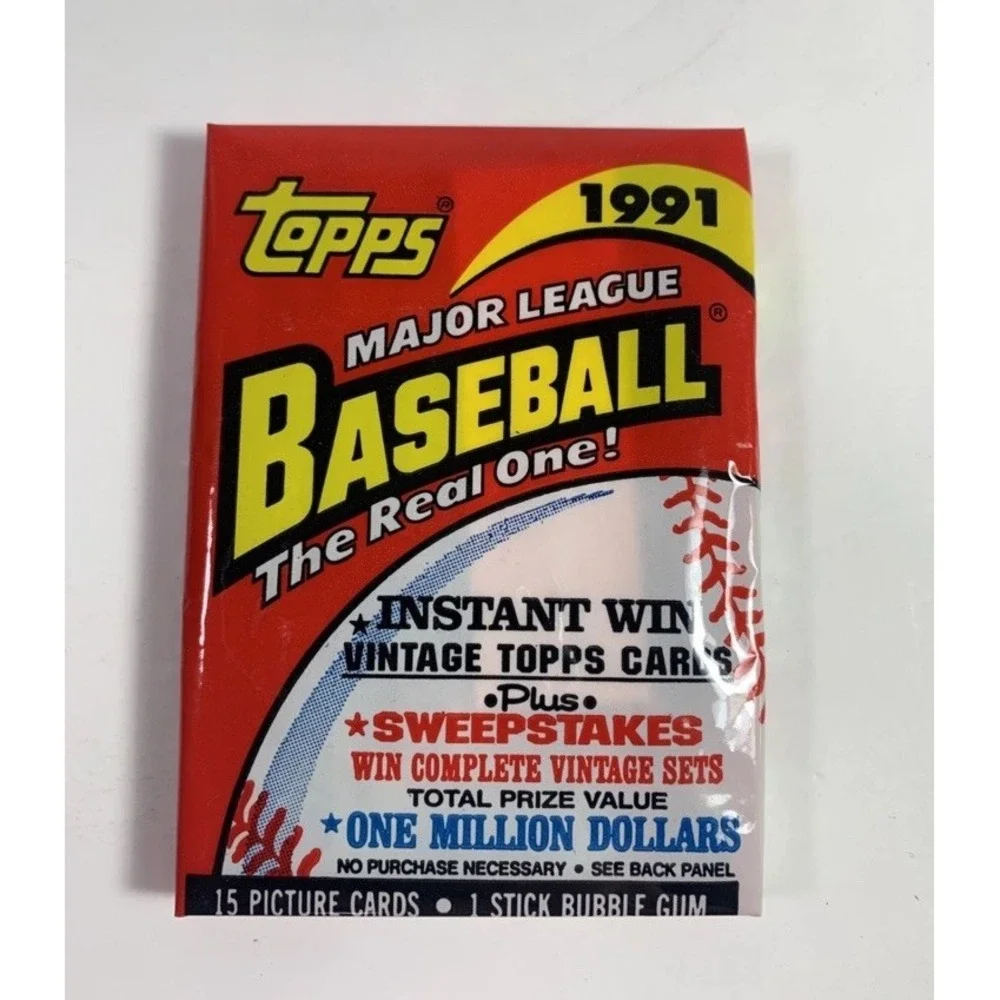 1991 Topps Baseball‎ Sealed Wax Pack